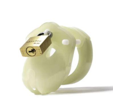 Mini-me Glow In The Dark Kit With 1.25in Cage Sex Toy Product