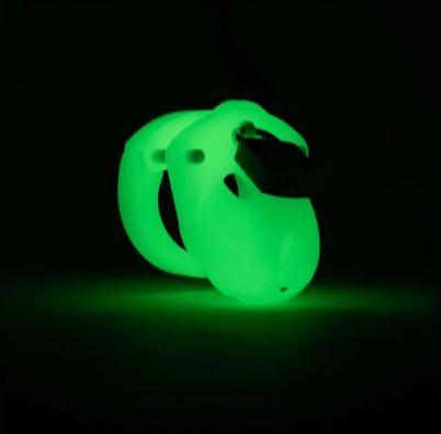 Mini-me Glow In The Dark Kit With 1.25in Cage Sex Toy Product