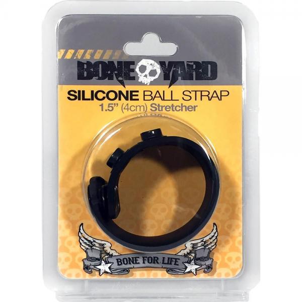 Boneyard Ball Strap Black Sex Toy Product