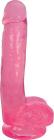 Lollicock 7 inches Slim Stick with Balls Cherry Ice Pink Sex Toy Product