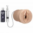 Squirt It Squirting Pussy Vanilla Beige Stroker Sex Toy Product
