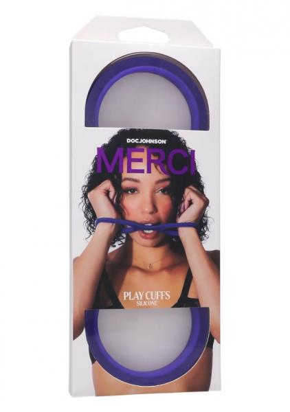Merci Play Cuffs Violet Sex Toy Product