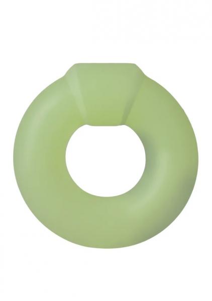 Rock Solid Mega Ring Green Glow Sex Toy Product