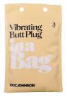 In A Bag Butt Plug 3 Black Vibrating " Sex Toy Product