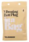 In A Bag Butt Plug 4 Black Vibrating " Sex Toy Product