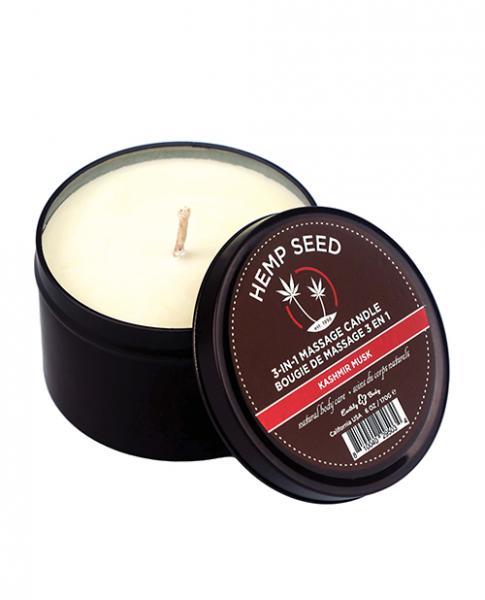 Hemp Seed 3-in-1 Candle Kashmir Musk 6oz Sex Toy Product