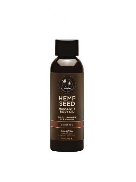 Earthly Body Massage Oil Isle Of You 2oz Sex Toy Product