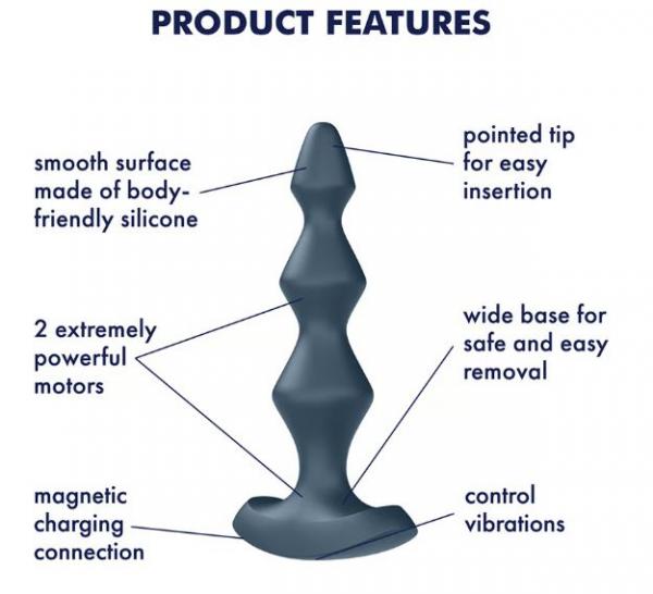 Satisfyer Lolli Plug 1 - Berry, alternate view