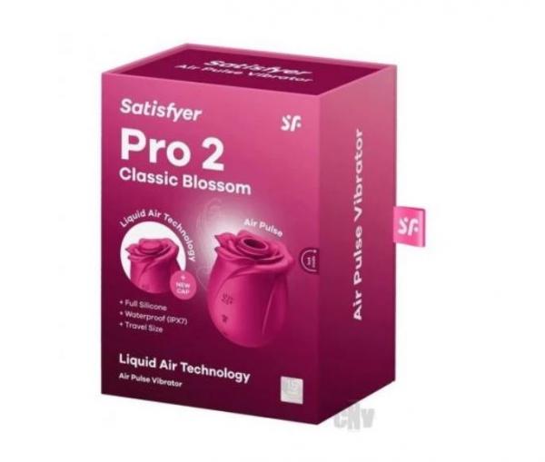 Satisfyer Pro 2 Classic Blossom Red, alternate view 4