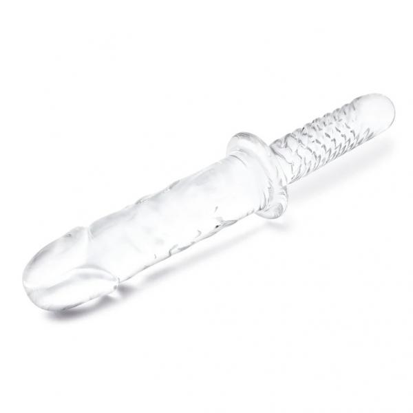 Glas 11in Girthy Cock Double Ended W/ Handle Sex Toy Product