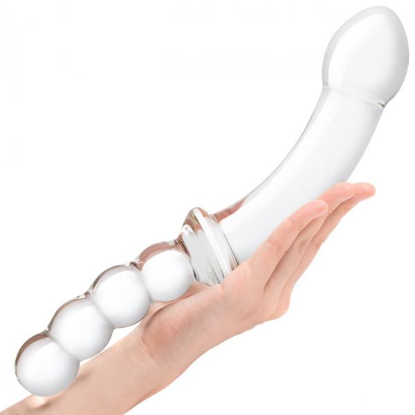 Glas 12.5in Girthy Double Sided W/ Handle Sex Toy Product