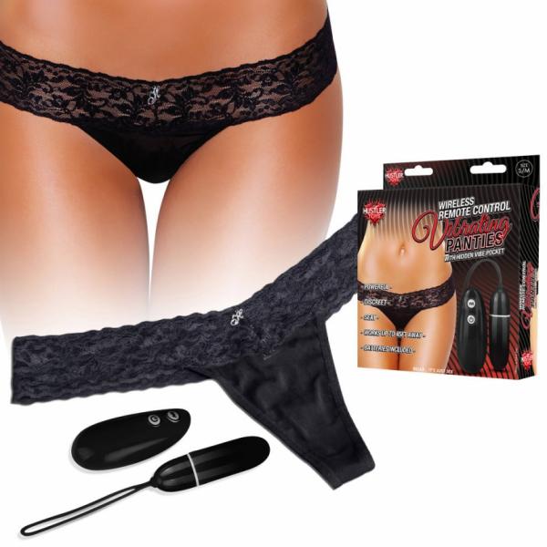 Hustler Wireless Remote Control Vibrating Panties S/M Sex Toy Product