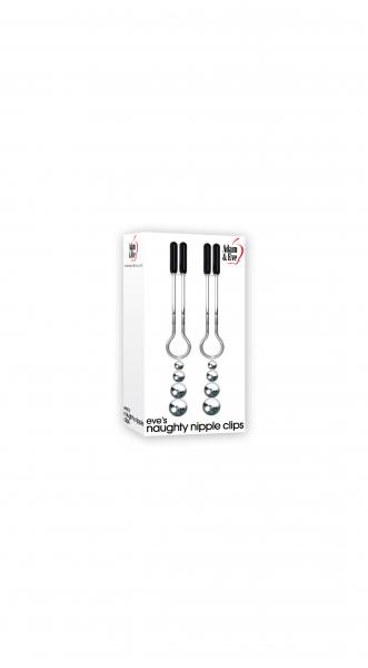 Eve's Naughty Nipple Clips Sex Toy Product