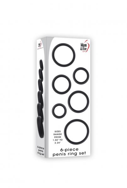 Adam & Eve 6pc C-ring Set Image 4
