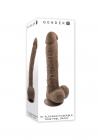 10 In Poseable Flexskin True Feel Dark Sex Toy Product