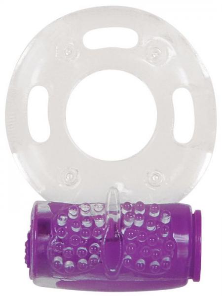 Ring True Unique Pleasure Rings Kit Clear Purple 3 Pack Sex Toy Product