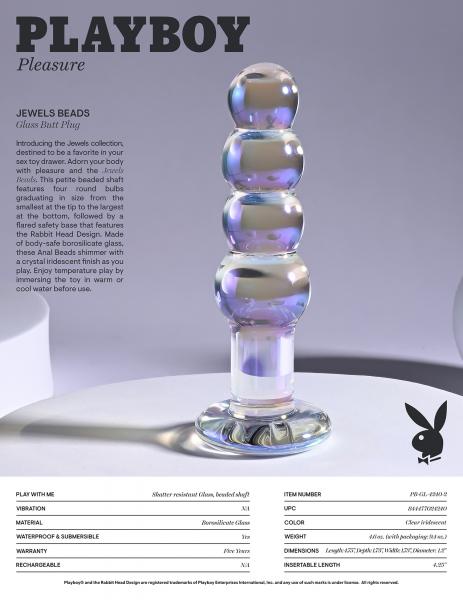 Playboy Jewel Beads Sex Toy Product