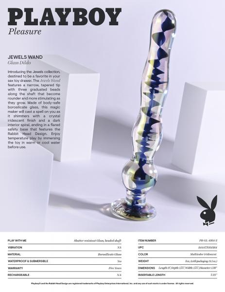 Playboy Jewels Wand Sex Toy Product