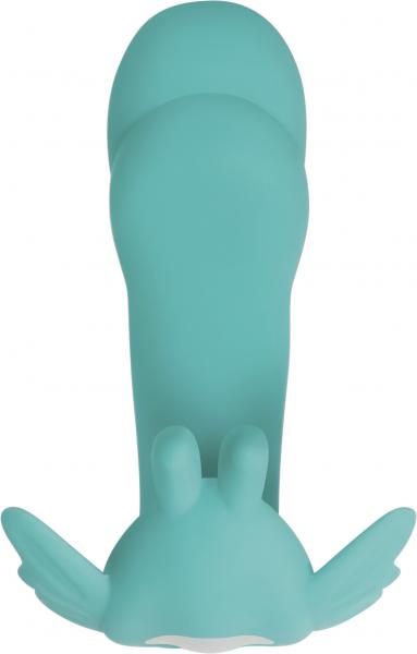 The Butterfly Effect Green Rabbit Style Vibrator Image 2