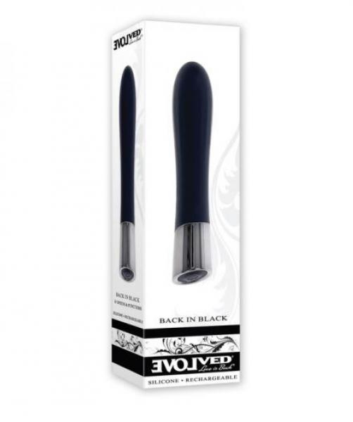 Evolved Back In Black Sex Toy Product