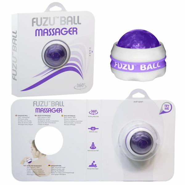 Fuzu Roller Ball Neon Purple Massage Ball Sex Toy Product