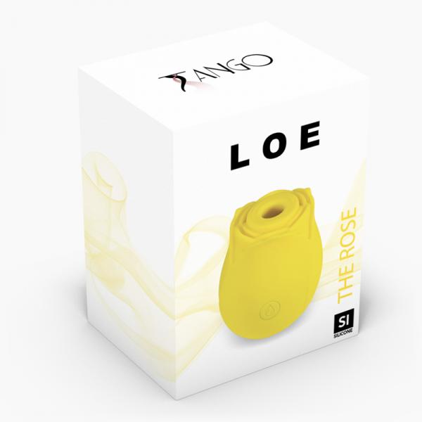 Loe The Rose Premium Suction Stimulator Yellow Sex Toy Product