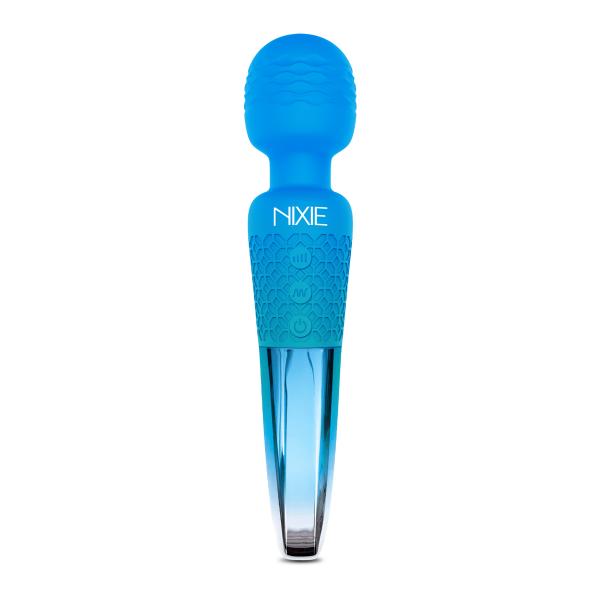 Nixie Wand Massager Blue Ombre Metallic Image 3