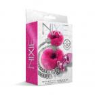 Nixie Metal Plug & Furry Cuff Set Pink Metallic Sex Toy Product