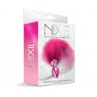 Nixie Metal Plug W/ Ombre Tail Medium Pink Metallic Sex Toy Product