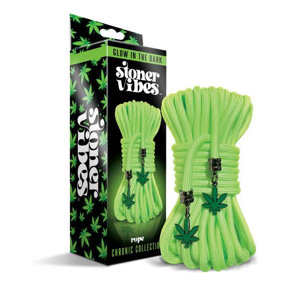Stoner Vibe Chronic Collection Glow In The Dark Rope 32 Ft Sex Toy Product