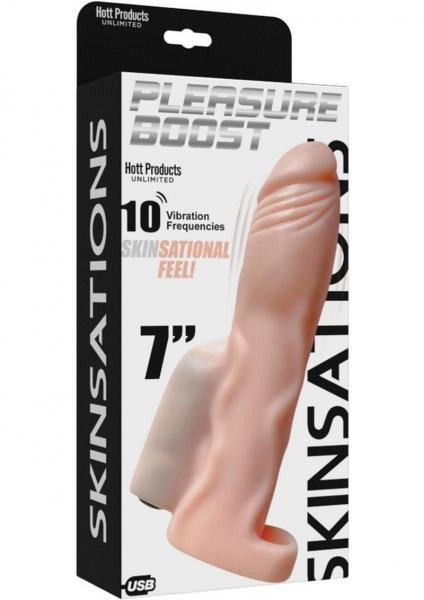 Skinsations Pleasure Boost Extreme Vibe Cock Sleeve Sex Toy Product