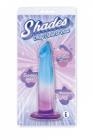 Shades Jelly Gradient Dong Small Blue/purple Sex Toy Product