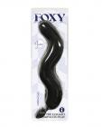 Foxy Tail Silicone Butt Plug Black Sex Toy Product