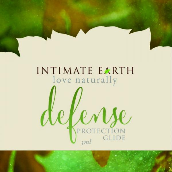 Intimate Earth Defense Protection Glide Foil Pack  Sex Toy Product