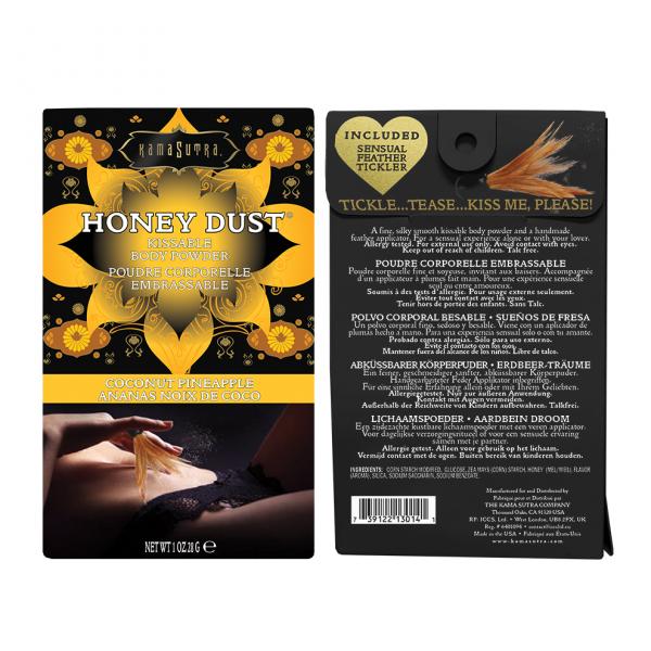 Kama Sutra Honey Dust Coconut Pineapple 1oz Image 2