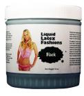 Liquid Latex Body Paint Solid Black 16oz Sex Toy Product