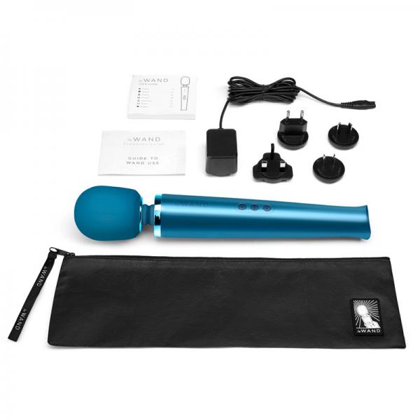 Le Wand Pacific Blue Wand Rechargeable (net) Sex Toy Product