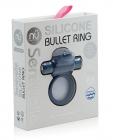 Sensuelle Silicone Bull Ring Navy Blue Image 3