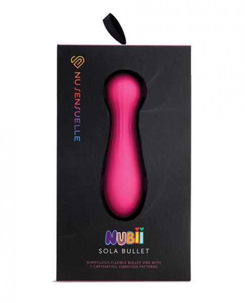 Sensuelle Nubii Sola Bullet Pink Sex Toy Product