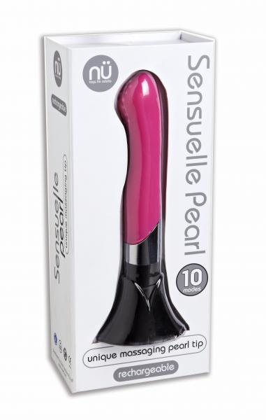 Sensuelle Pearl Rechargeable 10 Function Vibrator - Pink Sex Toy Product