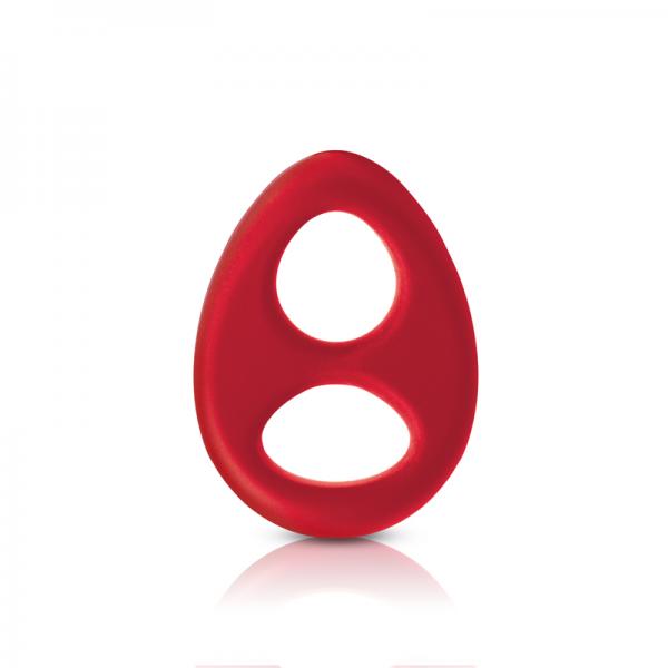 Renegade Romeo Soft Cock & Ball Ring Red Sex Toy Product