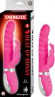 Energize Heat Up Bunny 1 Pink Rabbit Style Vibrator Sex Toy Product