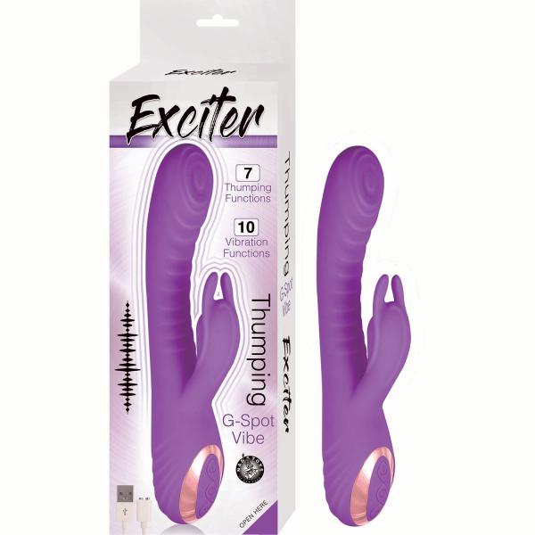 Exciter Thumping G-spot Vibe Purple