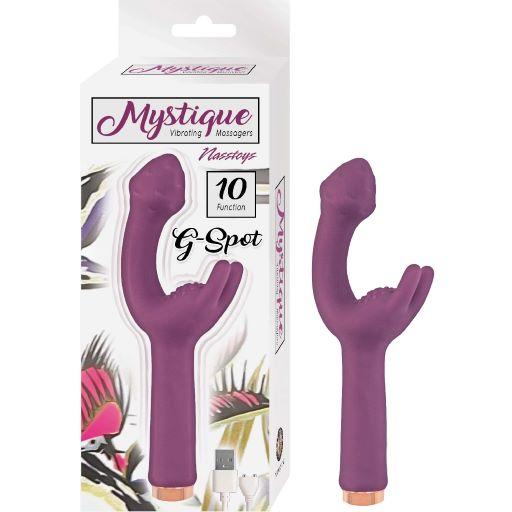 Mystique Vibrating G-spot Eggplant Sex Toy Product