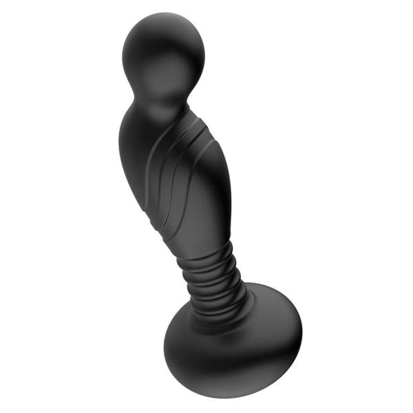 Ass-sation Remote Vibrating P-spot Plug Black Sex Toy Product