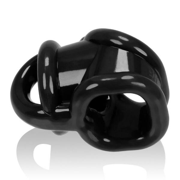 Ballsling Ball Split Sling Oxballs Black Sex Toy Product