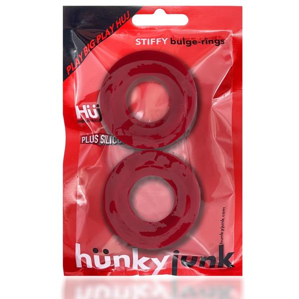 Stiffy 2-pack C-rings Cherry Ice (net) Sex Toy Product