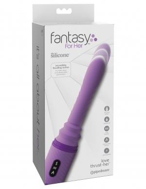 Fantasy For Her Love Thrust Her Purple Warming Vibrator Sex Toy Product