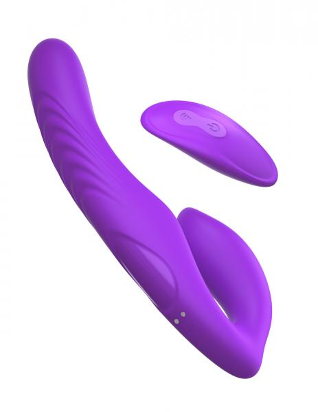 Fantasy For Her Ultimate Strapless Strap On Vibrator Purple Sex Toy Product