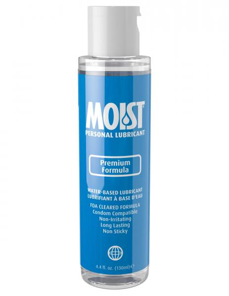 Moist Personal Lubricant Premium Formula 4.4 Oz Sex Toy Product